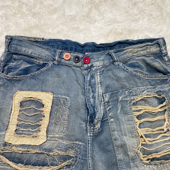 Magnolia Pearl Miner Denim Shorts Women's One Size - Picture 3 of 11